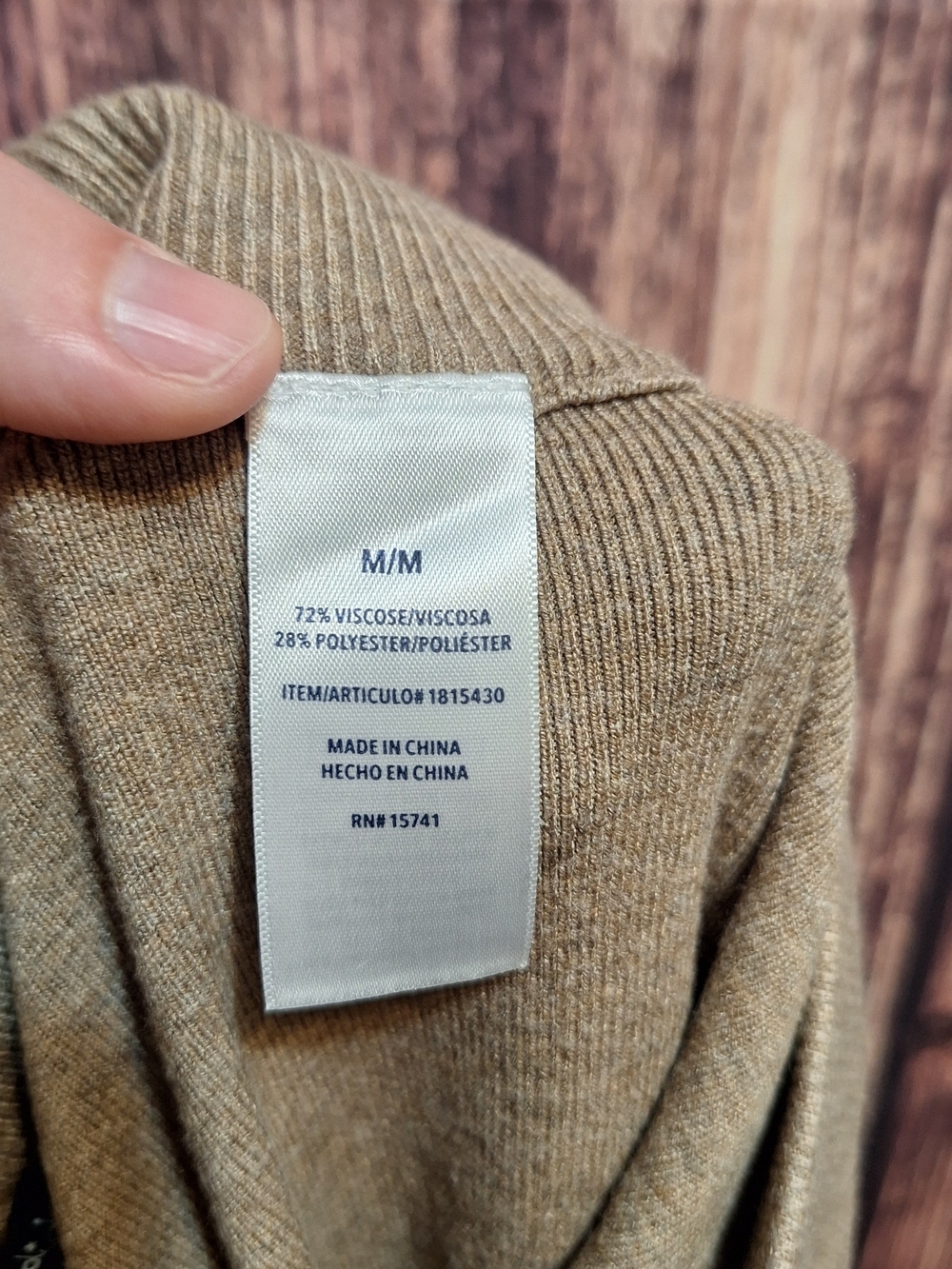 Splendid Brown Wide Leg Knit Pants Womens Size Medium! - Picture 4 of 4